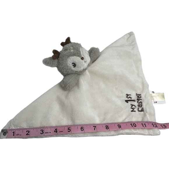 Dan Dee Way To Celebrate Lovey Security Blanket My 1st Easter Deer Rattle Soft - Picture 9 of 12